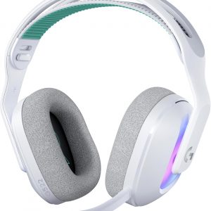 Logitech G G522 LIGHTSPEED casque gaming sans fil, LIGHTSYNC RVB, micro bande passante complète et audio synchronisé avancé, triple connectivité - LIGHTSPEED, Bluetooth, USB-A vers USB-C pour PC -Noir