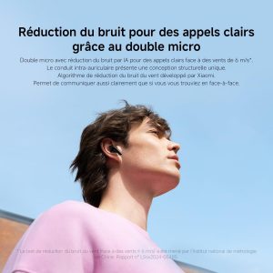 Xiaomi Redmi Buds 6 Lite Écouteurs sans Fil, Annulation de Bruit, légers, jusqu&apos;à 36 Heures d&apos;autonomie, Bluetooth 5.3