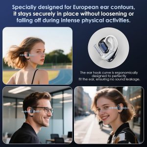 Olycism Traducteur Instantané - Écouteur Traducteur avec 150 Langues, Longue Autonomie, Bluetooth 5.4 et 6 Modes pour une Communication Sans Accroc pour les Réunions, l&amp;apos;Apprentissage et les Voyages