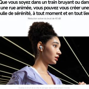 Xiaomi Redmi Buds 6 Lite Écouteurs sans Fil, Annulation de Bruit, légers, jusqu&apos;à 36 Heures d&apos;autonomie, Bluetooth 5.3