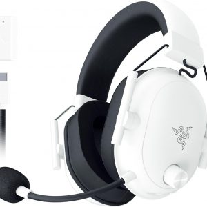 Razer BlackShark V3 - Casque sans Fil pour l’Esport - Haut-parleurs en Titane de 50mm - Micro HyperClear Amovible - THX Spatial Audio - Wireless 2,4Ghz & Bluetooth - Profils FPS - PC/Mac | Noir
