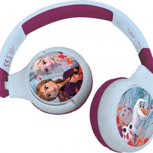 Lexibook - Disney Stitch - Casque Audio 2-en-1 Bluetooth & Filaire avec Micro et Bouton de contrôle, Pliable et Ajustable, Batterie Rechargeable Longue durée - HPBT010D