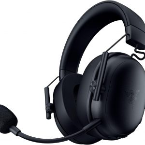 Razer BlackShark V3 - Casque sans Fil pour l’Esport - Haut-parleurs en Titane de 50mm - Micro HyperClear Amovible - THX Spatial Audio - Wireless 2,4Ghz & Bluetooth - Profils FPS - PC/Mac | Noir