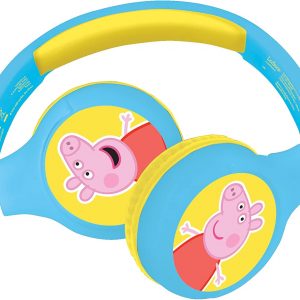 Lexibook - Disney Stitch - Casque Audio 2-en-1 Bluetooth & Filaire avec Micro et Bouton de contrôle, Pliable et Ajustable, Batterie Rechargeable Longue durée - HPBT010D