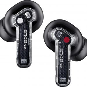 Nothing Ear a ecouteurs Bluetooth sans Fil avec Intégration de ChatGPT, Réduction Active du Bruit, Algorithme Bass Enhance et Jusqu’à 42,5 Heures d’écoute - Blanc