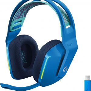 Logitech G G522 LIGHTSPEED casque gaming sans fil, LIGHTSYNC RVB, micro bande passante complète et audio synchronisé avancé, triple connectivité - LIGHTSPEED, Bluetooth, USB-A vers USB-C pour PC -Noir