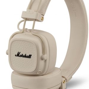 Marshall Casque Bluetooth supra-auriculaire Major IV, écouteurs sans fil, pliables, autonomie sans fil de plus de 80 heures, noir