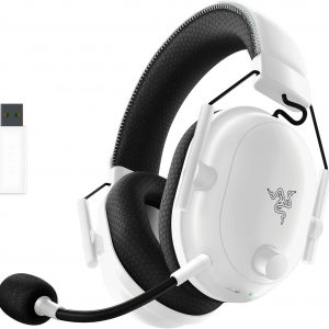 Razer BlackShark V3 - Casque sans Fil pour l’Esport - Haut-parleurs en Titane de 50mm - Micro HyperClear Amovible - THX Spatial Audio - Wireless 2,4Ghz & Bluetooth - Profils FPS - PC/Mac | Noir