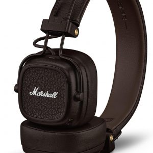 Marshall Casque Bluetooth supra-auriculaire Major IV, écouteurs sans fil, pliables, autonomie sans fil de plus de 80 heures, noir