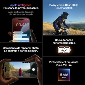 Apple iPhone 16 Pro Max 256 Go - Titane Sable