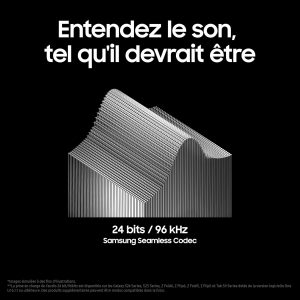 Samsung Galaxy Buds3 Pro, Écouteurs sans Fil, Réduction Active de Bruit, Bluetooth, Blanc, Audio 360, Galaxy AI, Chargeur Secteur Inclus, Version FR [Exclusivité Amazon]