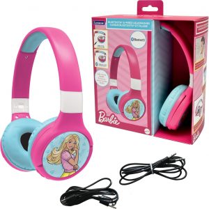Lexibook - Disney Stitch - Casque Audio 2-en-1 Bluetooth & Filaire avec Micro et Bouton de contrôle, Pliable et Ajustable, Batterie Rechargeable Longue durée - HPBT010D