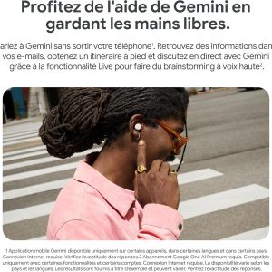 Google Pixel Buds Pro 2 – Écouteurs sans Fil avec Suppression Active du Bruit – Écouteurs Bluetooth – Vert Sauge