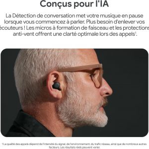 Google Pixel Buds Pro 2 – Écouteurs sans Fil avec Suppression Active du Bruit – Écouteurs Bluetooth – Vert Sauge