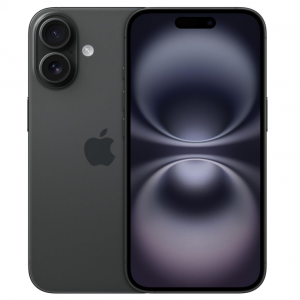 Apple iPhone 16 512 Go - Outremer + Coque Transparente avec MagSafe - Noir