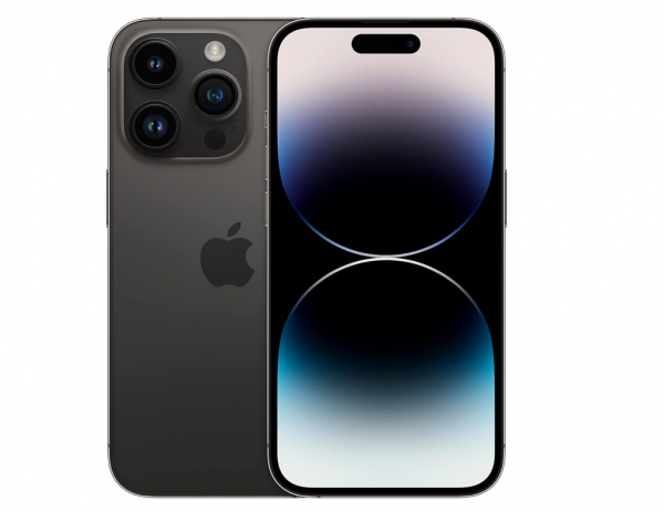 Apple iPhone 14 Pro, 128 Go, Noir sidéral Reconditionné