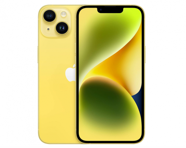 Apple iPhone 14, 128 GB, Jaune Reconditionné