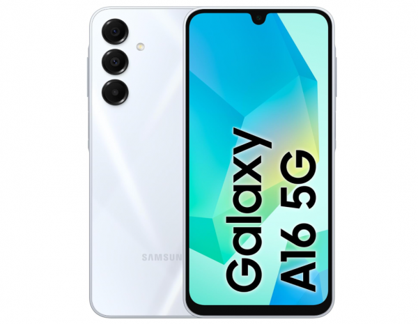 Samsung Galaxy A16 5G 128 Go, Smartphone Android déverrouillé, écran 6,7&quote;, batterie 5000 mAh, Gris, Version FR