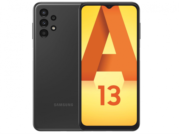 Samsung Galaxy A13, Téléphone mobile 4G 64Go Noir, Carte SIM non incluse, smartphone Android, Version FR