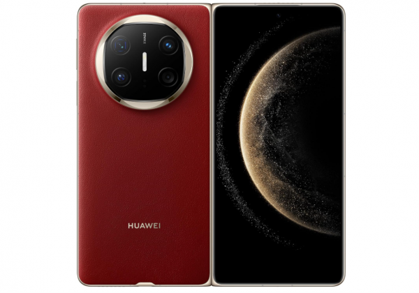 HUAWEI Mate X6, 12 Go + 512 Go, Smartphone Forme compacte et Pliable, Durabilité Robuste, Live-Multitask, Appareil Photo Ultra Chroma, Verre Kunlun 2e génération, Écran X-True™, Rouge nébuleux