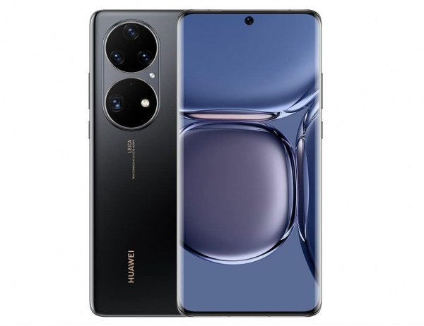 HUAWEI P50 Pro Smartphone, Design simplifié et géométrique, 8+256 GB, NFC, Écran True-Chroma 6,6&quote;, 120 Hz, Dual HUAWEI SuperCharge, IP68, Caméra à double matrice True-Form, téléphone à puce 5 nm, Noir