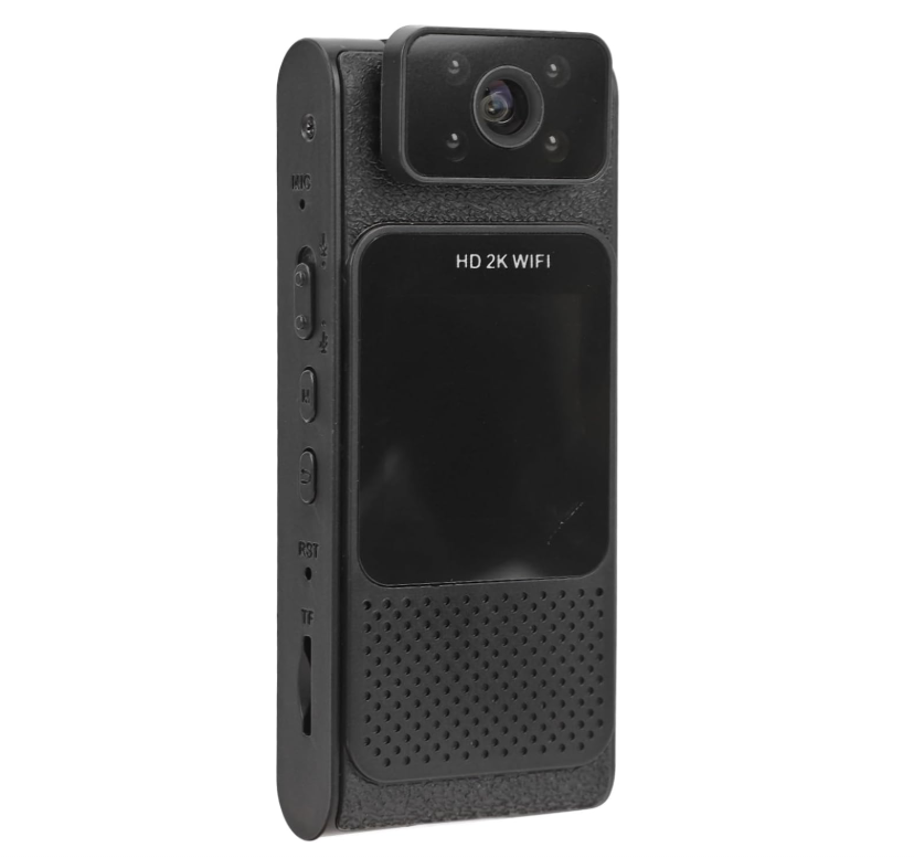 Caméra Corporelle 4 K Wi-Fi Enregistreur Vidéo HD