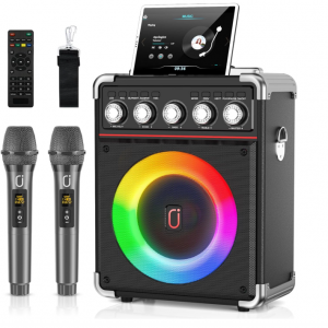 JYX Karaoké Portable 2 Micros Fête