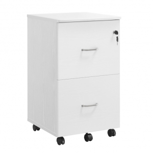 Caisson Mobile VASAGLE Noir Sécurisé Imprimante