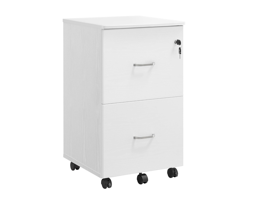 Caisson Mobile VASAGLE Noir Sécurisé Imprimante