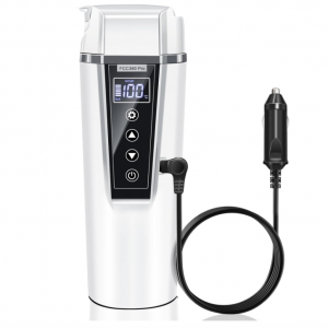 GRACEALL Bouilloire Auto 12/24 V. Température Précise. Voyage Zen.