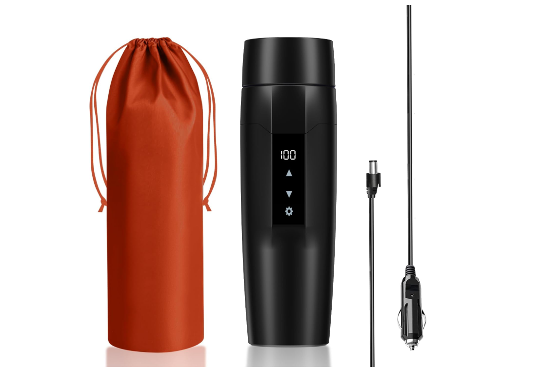 Tasse Chauffante Voiture 12 V – Café Chaud en Voyage