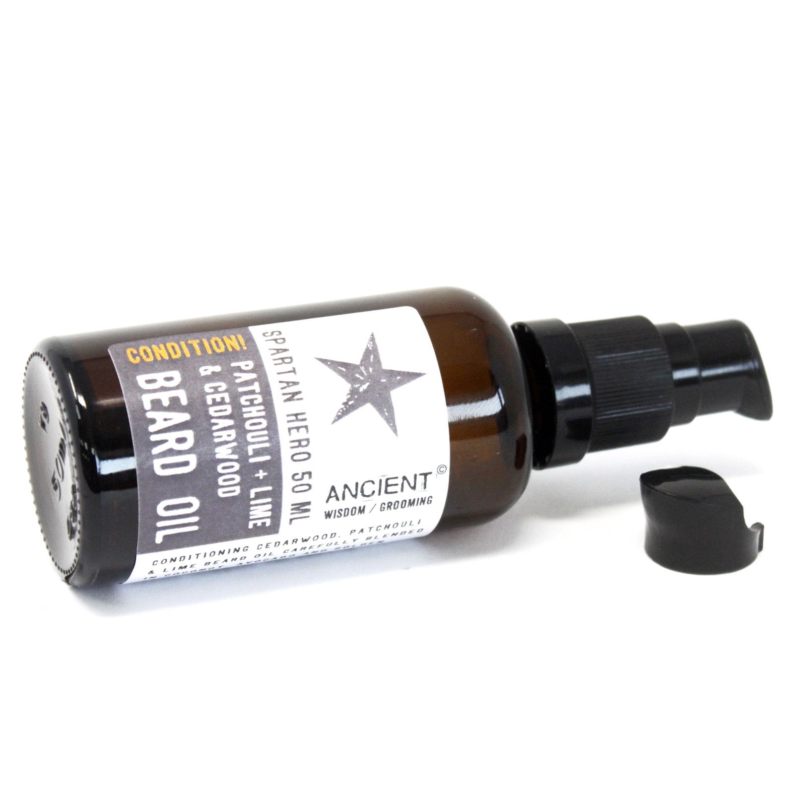 Huile Barbe Patchouli Cèdre. Soin Douceur Naturel. – Image 2